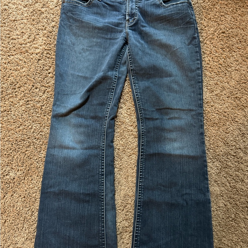 Silver Jeans Dark Blue Flare Women's Jeans